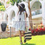 S33530W Hot Sale Ruffle Cotton Dress New Design Girls Teen Sleeveless Dress thumbnail-1