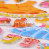 Children Puffy Sticker ,handbag Multicolor Decoration Stikcer Bubble DIY Sticker Foil Sticker thumbnail-6