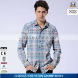 Custom Logo Polyester Cotton Flannel Shirt thumbnail-1