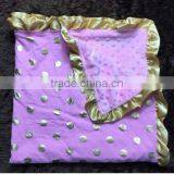 Wholesale Baby Minky Blanket Knitting Baby Minky Blanket Baby Cotton Blanket Minky Dot Baby Blankets Baby Muslin Blanket Swaddle thumbnail-4