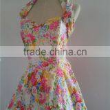 Vintage Style Print Floral Dress Design for Wedding Party Swing Dress Rockabilly Plus Size Dresses Dresses for Women Rockabilly thumbnail-2