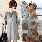 2016 Hot Sale Women Cotton One Piece Dresses thumbnail-1