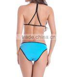 Cheap Price New Design Youg Girl Polyester Spandex Brazillian Bikini thumbnail-3