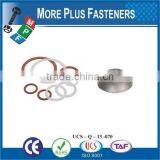 Taiwan Stainless Steel 18-8 Copper Brass Aluminum Brass Double Spring Washer Conical Lock Washer Standard Spring Washer thumbnail-5
