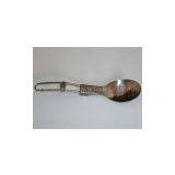 Titanium Folding Spoon Cutlery Ultralight Camping Titanium Spoon thumbnail-1