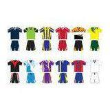 Soccer Uniform Multi Colors Short Sleeve Sublimation Sportswear Keeps Shape