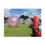 Grass Red Cord Inflatable Zorb Ball Inflatable Human Hamster Ball 2.8m x 1.8m Dia thumbnail-1
