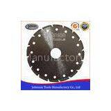 Segmented Type Angle Grinder Diamond Blade , Electroplated Diamond Blades Clear Color