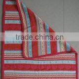 Super Soft Bamboo /cotton Knitted Baby Wool Throw Blanket thumbnail-1