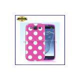 Laudtec Polka Dots TPU Gel Case for Samsung Galaxy S3 I9300 Best Price High Quality