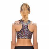 Wholesale Dri Fit Milk Silk Ladies Sports Bra Mermaid Custom Sports thumbnail-3