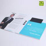 New Product Lcd Screen 4.3 Inch Promotional Video Message Card For Business Invitation thumbnail-4