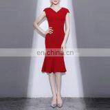 2018 New Spring Elegant Fishtail Dress thumbnail-2