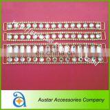 Diamante Bikini Connector With Crystal AB Stone & Gold Base for Swimwear thumbnail-1