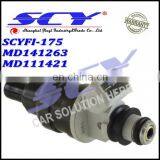 New Fuel Injector MD141263 for 1988-1994 Mitsubishi Montero Mirage Eagle Vista Eclipse thumbnail-1