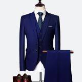 High End Men's Suit Three Piece Panchromatic Business Suit Set Can be Customized thumbnail-2