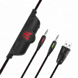 K1 Wired Gaming Headphones With Microphone Mic for Computer Best PC Gamer Headset thumbnail-4