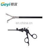 Geyi Autoclavable Laparoscopic Surgical Instruments Fenestrated Grasping Forceps With Long Tip thumbnail-3