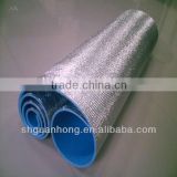 blue XPE/ IXPE foam uderlay with aluminum