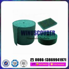 Strong cleaning capacity green scouring pad
