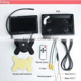 120 Degree Swivel 7inch Color TFT LCD Digital Player Monitor 800x480 Reversing Rear Monitor thumbnail-3