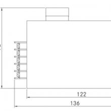 JD194-BS4I3T Din Rail Mounted 3 Phase Current Voltage Power Transducer thumbnail-4