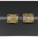 Ultra Thin Iron Metal Fancy Buttons Magnetic Button