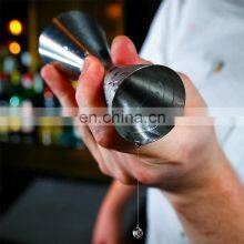 Triangle Short Shot Wholesale Stainless Steel Graded Slanted Slim Cocktail Jigger thumbnail-2