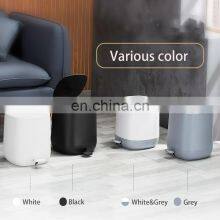 5L ABS Trashcan Popular Black Grey White Kitchen Bins Bathroom Kitchen Living Room Plastic Bin thumbnail-2