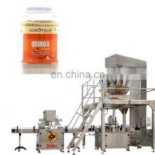 Vffs Bait Feed Pellets Packaging Machine With 10head Automatic Filling