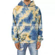 Factory Customized Logo Tye Dye Sweatshirt Fleece Cotton Blank Oversized Tie Dye Hoodie thumbnail-1