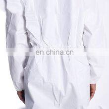 Disposable Waterproof Industrial Microporous Breathable Non Woven Coverall thumbnail-4