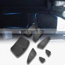 100% Custom-Fit Car Sunshade Car Side Window Privacy Sun Shade 5Pcs Set for Tesla Model 3 X Y Sunshade Custom