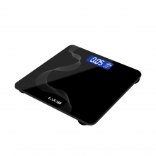 180KG Personal Body Weight Weighing Scale Tempered Glass Paltform