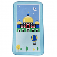 Hot Sale Prayer Rug China Manufacturer Anti-slip Prayer Mat Muslim Turkish Sajadah High Quality 100%polyester Prayer Mats thumbnail-1