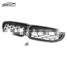 G20 Pre-Lci Carbon Fiber Front Kidney Diamnod Style Grille Front Grill For BMW 3 Series G20 G21 320i 330i M340i M340d thumbnail-3