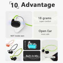 In Stock IPX-4 Business Earphone Waterproof Sport Running Wireless Headphones Ai Translator Bone Conduction Headphone thumbnail-4