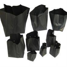 PE Black Plastic Nursery Bags Plant Grow Bag Seedling Pots Sapling Cultivation Bag With Holes For Garden thumbnail-2
