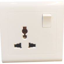 Single Pole 13A UK Socket With Switch thumbnail-2