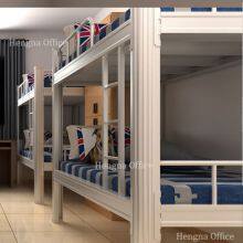 Space Saving Bed With High Frame HG-BB009 With Non-slip Ladder |1.2m/1.5m Bunk Bed Ideas for Small Rooms & Hostel Accommodation thumbnail-1