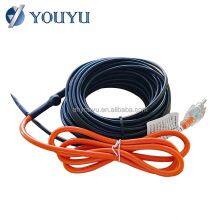 CE Certified Heat Cable for Freeze Protection Underfloor Heating Copper Conductor Trace Cable Pipes for Roof Industrial Use thumbnail-1
