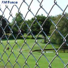 9 Gauge Galvanized Diamond Wire Mesh Fence for Highway and Railway Temporary Use thumbnail-3