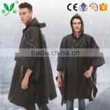 YANLI Unisex Durable 100%waterproof Adult Poncho Raincoat thumbnail-2
