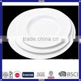 Custom White Custom Made Round Plate thumbnail-1