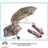 China Wholesale Promotional Advertising Manual Folding Umbrella