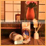 Christmas Gift Home Decor Wax Battery Operated Candle Led Light thumbnail-5