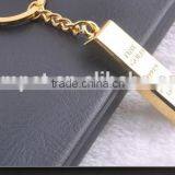 Gold Key Ring Keychain Millipede BRIC Key Buckle Gold Key Chain thumbnail-4