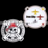 1.78" size, silver plated, zinc alloy Personalized cheap challenge coins