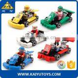 KAZI Building Blocks 74pcs Cheap Dinosaur Game Racing Car thumbnail-3