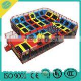 Trampoline Park With Many Game Like Foam Pit Indoor Trampoline Park